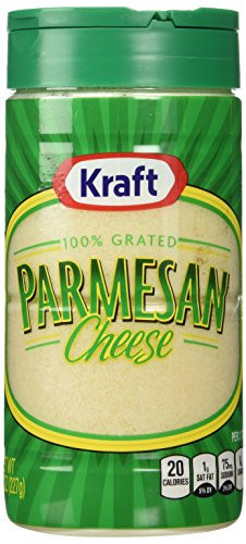 Kraft 100 Grated Parmesan Cheese 8 oz