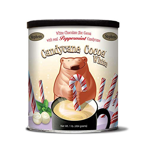 STEPHENS Stephens Gourmet Stephens Candy Cane Cocoa White Chocolate 1 Lb Pack Of 1 STEPHENS Stephens Gourmet Stephens Candy Cane Cocoa White Chocolate 1 Lb Pack Of 1