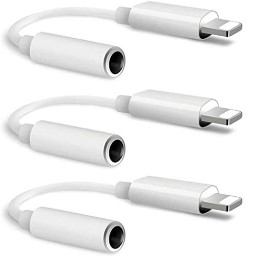 Apple MFi Certified 3PACK Lightning to 3_5mm Headphone Jack Adapter iPhone HeadphonesEarphones Adapter Aux Audio Dongle Cable Converter Compatible iPhone 1212 Pro11XXRXS87 Plus Support iOS Apple MFi Certified 3PACK Lightning to 3_5mm Headphone Jack Adapter iPhone HeadphonesEarphones Adapter Aux Audio Dongle Cable Converter Compatible iPhone 1212 Pro11XXRXS87 Plus Support iOS