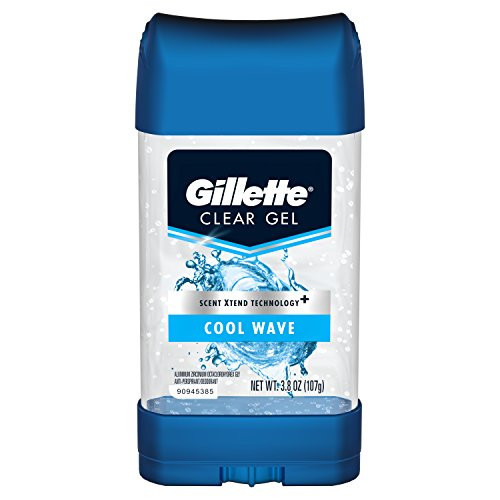 Gillette Anti-Perspirant Deodorant Clear Gel Cool Wave 3_8 Ounce Gillette Anti-Perspirant Deodorant Clear Gel Cool Wave 3_8 Ounce