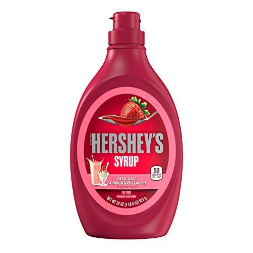 HERSHEYS Syrup Strawberry Syrup Dessert ToppingBeverage Syrup 22 Ounce HERSHEYS Syrup Strawberry Syrup Dessert ToppingBeverage Syrup 22 Ounce