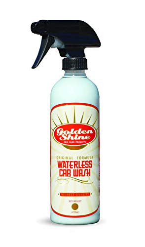 GOLDEN SHINE 12016 Waterless Wash 16 Ounce Bottle