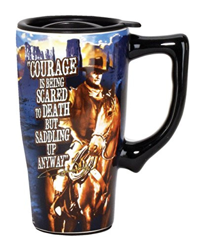 Spoontiques John Wayne Travel Mug, Multicolor