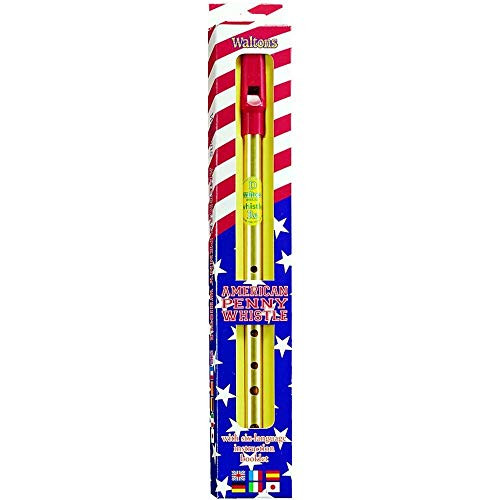 Waltons American Penny Whistle Pack - for Beginners Intermediates and Experts - Authentic Irish Instrument