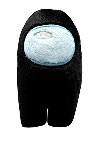Soft Plush Among Us Plush Among Us Game Plush Toy with Music Kawaii Stuffed Doll Cute Red Small Among Us Plushie Black
