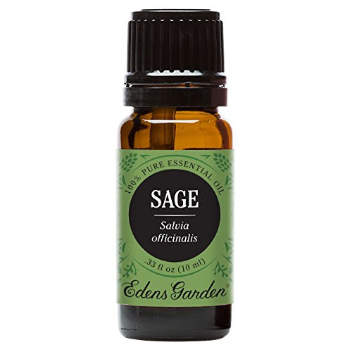 Edens Garden Sage 10 ml 100% Pure Undiluted Therapeutic Grade Essential Oil GC/MS Tested Edens Garden Sage 10 ml 100% Pure Undiluted Therapeutic Grade Essential Oil GC/MS Tested