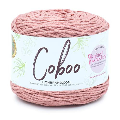 LION BRAND YARN COMPANY YARN COBOO MAUVE