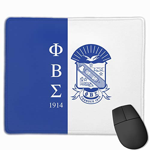 Phi Beta Sigma Anti-Slip Gaming Mouse Pad Mat Mice Mousepad for Computers Laptop 9_8 x 11_8 Inch
