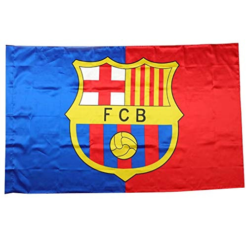 ERSSWUQMY Football Club Soccer Banner Alone 3x5 Feet 90150cm Blue