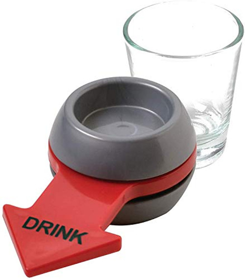Spin Shot Glass Game Rotate Arrow Pointer Turntable Shot Drink Entertainment Tool Drinking Games for Parties?Newest Fun Shot Spinner Drinking Game gray Spin Shot Glass Game Rotate Arrow Pointer Turntable Shot Drink Entertainment Tool Drinking Games for Parties?Newest Fun Shot Spinner Drinking Game gray