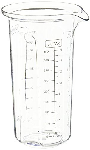 Trudeau Maison Measuring Beaker, 16 oz, Clear