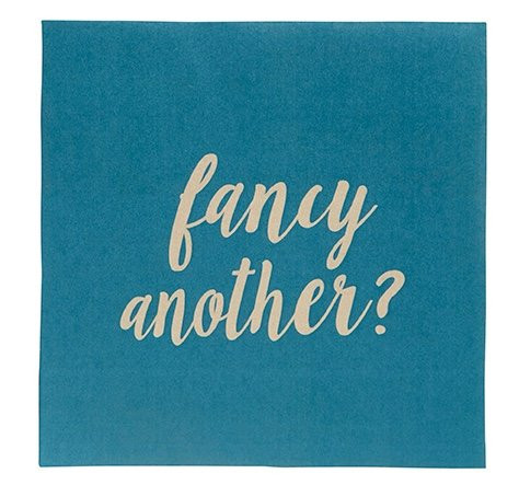 Harman Cocktail Beverage Paper Napkins, Fancy Another?", 20 ct