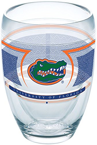 Tervis 1230360 Florida Gators Reserve Tumbler, 9 oz, Clear