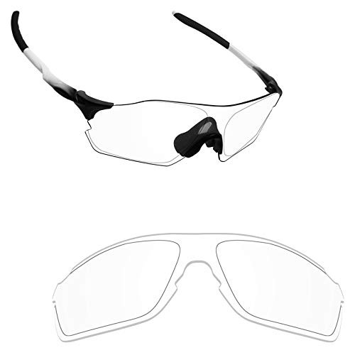 Alphax Crystal Clear Non-polarized Replacement Lenses for Oakley EVZero Pitch OO9383