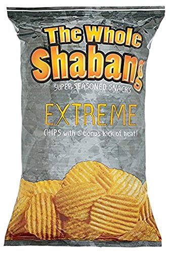 The Whole Shabang Potato Chips - 6 oz_ Bag Extreme 1 Bag  BONUS Snack Clip