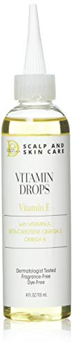 Design Essentials Scalp  and  Skin Vitamin Drops with Vitamin E Hair Oil Unscented 4 Fl Oz Pack Of 1