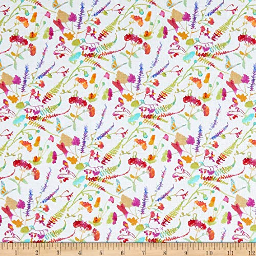 Windham Quilt Fabrics Fox Wood Garden White