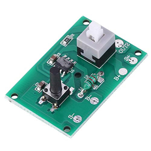 Solar Lamp String Circuit Board 2 Pcs Solar Lamp String Controller Module Circuit Board with 8 Kinds Light Mode and Switch 1_2V