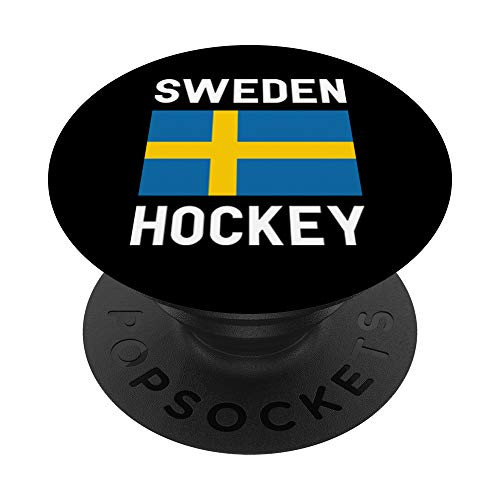 Ice Hockey Sweden Swedish Sport Game Coach Player PopSockets Grip and Stand for Phones and Tablets Ice Hockey Sweden Swedish Sport Game Coach Player PopSockets Grip and Stand for Phones and Tablets