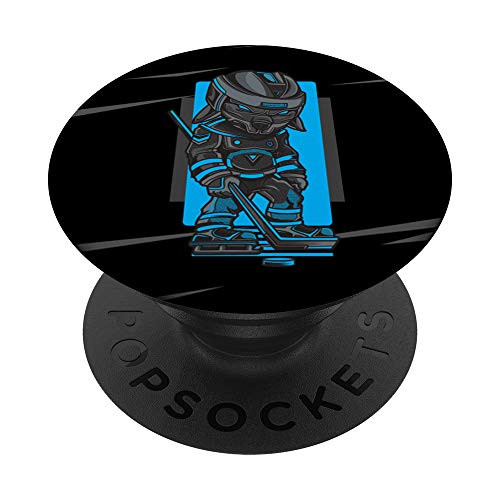 Angry Hockeyist Ice Hockey Player Team Defense Game Gift PopSockets Grip and Stand for Phones and Tablets Angry Hockeyist Ice Hockey Player Team Defense Game Gift PopSockets Grip and Stand for Phones and Tablets