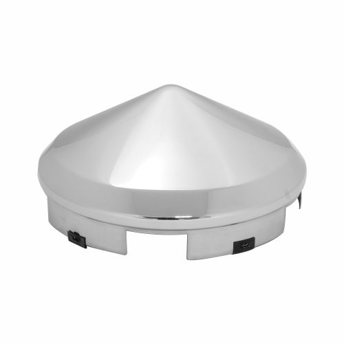 Grand General 10743 Chrome Front Cone Hub Cap with 1 Lip and 5 Even Notches