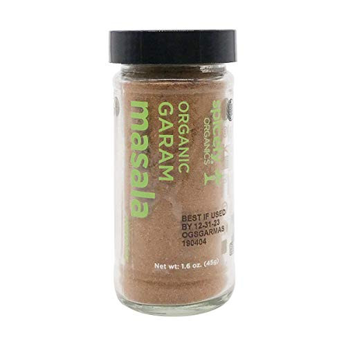 Spicely Organic Seasoning Garam Masala 1_60 Ounce Jar Certified Gluten Free Spicely Organic Seasoning Garam Masala 1_60 Ounce Jar Certified Gluten Free