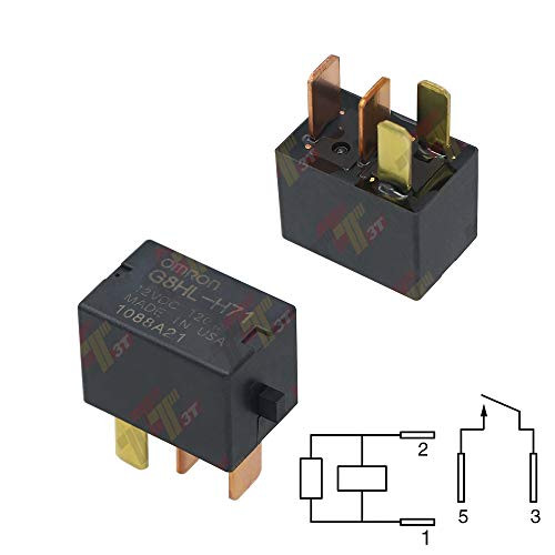 Genuine G8HL-H71 Fuse Relay 39794-SDA-A03 39794-SDA-A05 Compatible with Honda Accord Civic Odyssey Acura TL AC Heater Compressor Made in USA 2-Pack
