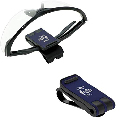 Chums Glasshopper Visor Clip - Navy 105 2 pack