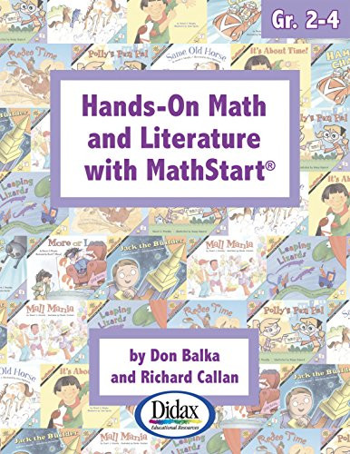 Didax Educational Resources Hands-On Math & Lit w/MathStart, Gr. 2-4