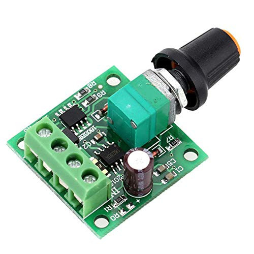 Greartisan 1_8V-15V 2A DC Motor Speed Controller PWM Variable Speed Regulator Governor Switch 1803BK With Speed Control Knob