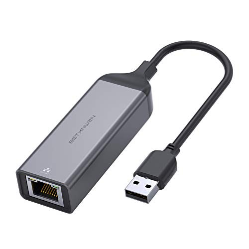 USB Ethernet AdapterBstxnwen Network Adapter USB 3_0 to Network Gigabit RJ45 LAN 101001000 Mbps Adapter Converter for Nintendo Switch MacBook Mac Pro Mini iMac XPS Surface Pro Notebook PC
