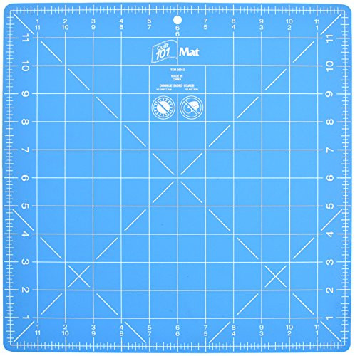 Dritz Quilting Q101 Rotary Cutting Mat 12x12 Quilting 101 X 12In, 12" x 12"