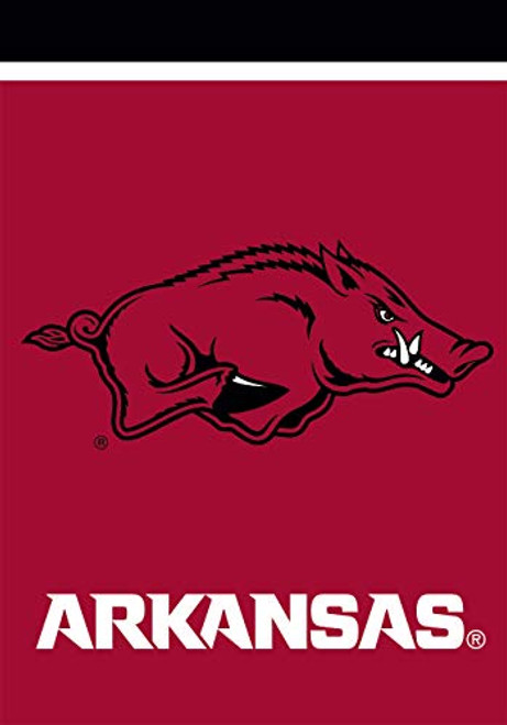 Briarwood Lane Arkansas Razorbacks Garden Flag NCAA Licensed 12_5 x 18 Briarwood Lane Arkansas Razorbacks Garden Flag NCAA Licensed 12_5 x 18