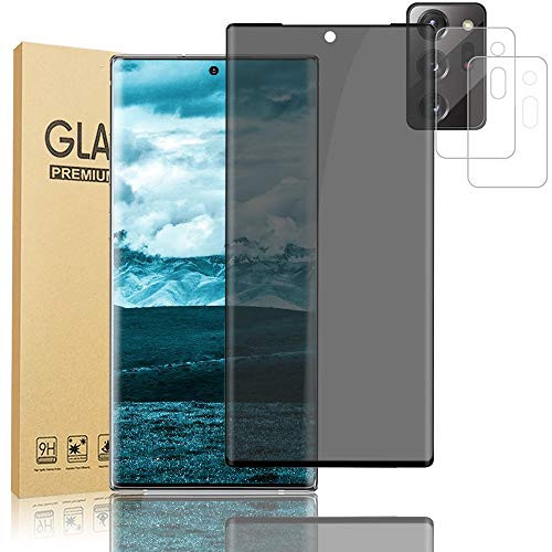 12 Galaxy Note 20 Ultra 5G Privacy Screen Protector 9H Tempered Glass with Camera Lens Protector Anti-spy Anti-glare Full Coverage Glass Screen HD Film for Samsung Galaxy Note 20 Ultra 6_9 Inch 12 Galaxy Note 20 Ultra 5G Privacy Screen Protector 9H Tempered Glass with Camera Lens Protector Anti-spy Anti-glare Full Coverage Glass Screen HD Film for Samsung Galaxy Note 20 Ultra 6_9 Inch