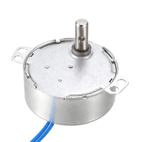 uxcell Synchronous Synchron Motor Electric Synchron Motor Turntable Motor Cup Turner Motor AC 100-127V 20-24RPM 50-60Hz CCW 4W