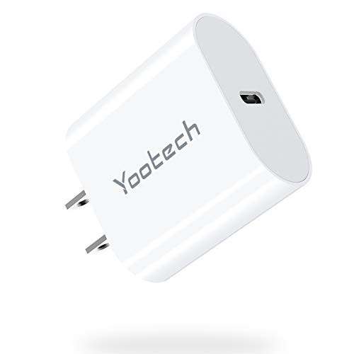 USB C ChargerYootech 20W PD USB-C Power AdapterFast Charger Compatible with iPhone 1212 Pro12 Mini12 Pro MaxMagSafeCompact Type C Wall Charger for GalaxyPixeliPad ProAirPods Pro and More USB C ChargerYootech 20W PD USB-C Power AdapterFast Charger Compatible with iPhone 1212 Pro12 Mini12 Pro MaxMagSafeCompact Type C Wall Charger for GalaxyPixeliPad ProAirPods Pro and More