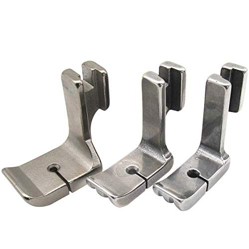 ckpsms Brand - P69D High Shank Sewing Machine Double Welt Piping Presser Foot Compatible with JUKI DDL-5550 8300 8500 8700 9000 18316 14