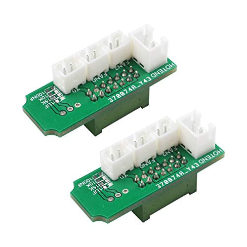 FYSETC 3D Printing Replacement Part Extruder Transfer Adapter Plate Board Compatible with Mega-i3 Mega-S 3D Printer-2Pcs