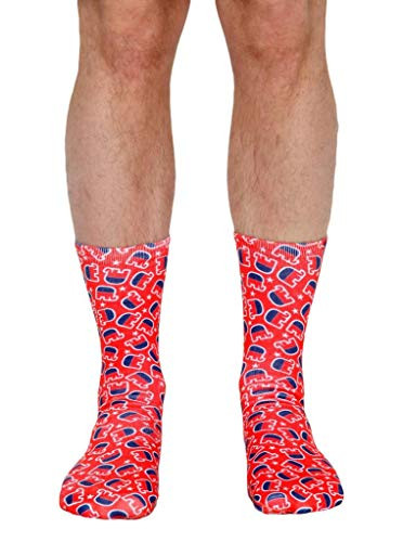 Republican Party - Elephant Logo Crew Socks - 1 Pair