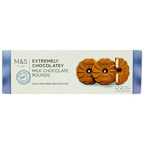 Marks  and  Spencer Extremely Chocolatey Milk Chocolate Rounds 200g Made in the UK