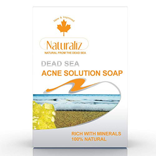 Naturaliz Dead Sea Soap Bar - Qty 1-3_5 oz Light Yellow Naturaliz Dead Sea Soap Bar - Qty 1-3_5 oz Light Yellow