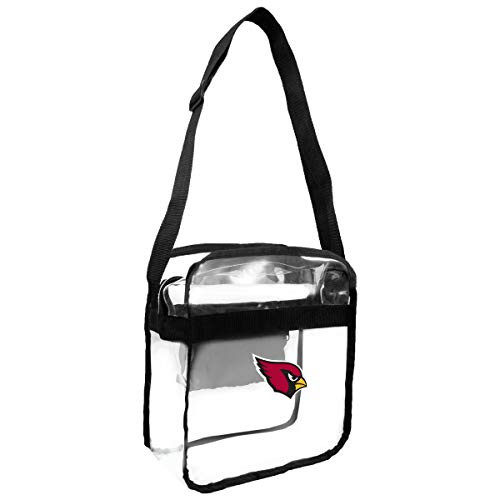 NFL Arizona Cardinals Clear Carryall Crossbody Purse