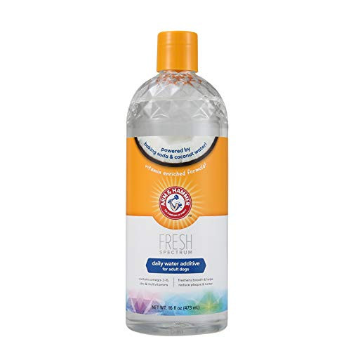 Arm  and  Hammer Fresh Spectrum Arm  and  Hammer Fresh Breath Daily Dental Water Additive 16_9 Fl Oz White