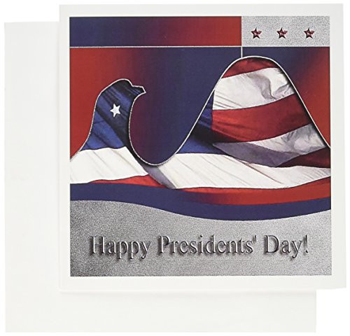 3dRose Greeting Cards, Flag Eagle, 6 x 6 Inches, Presidents Day (gc_40413_1) 3dRose Greeting Cards, Flag Eagle, 6 x 6 Inches, Presidents Day (gc_40413_1)