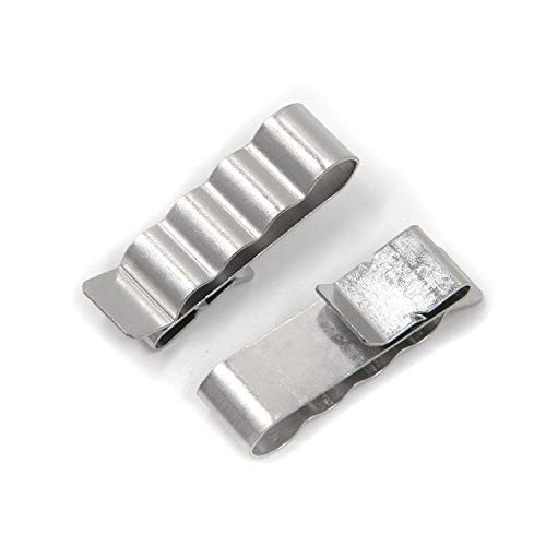 FarBoat Trailer Wire Clips Solar Panel Double Wiring Clips to Frame Hide Protect34mm 50Pcs