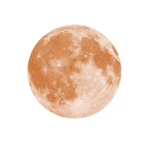BESPORTBLE Glow in The Dark Moon Wall Decals Removable Luminous Wall Sticker 3D Moon Wall Decor for Kids Bedroom Living Room Walls Ceiling Decor BESPORTBLE Glow in The Dark Moon Wall Decals Removable Luminous Wall Sticker 3D Moon Wall Decor for Kids Bedroom Living Room Walls Ceiling Decor