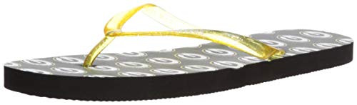 Green Bay Packers 2016 Womens Glitter Logo Flip Flop Large