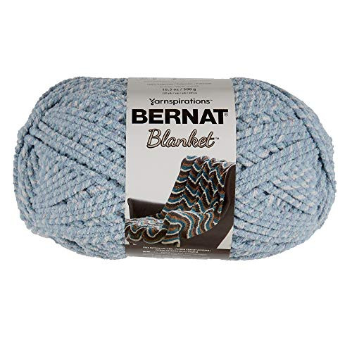 Bernat Blanket Yarn 300 g10_5 oz Blue Fog Twist