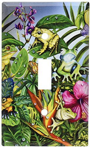 Art Plates - Frog Party Switch Plate - Single Toggle