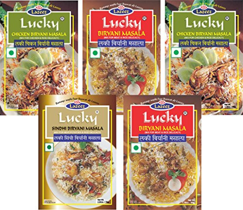 Lucky Masale 5 Count  Combo Biryani Masala 1_76 oz_